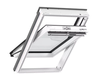 Okno dachowe Velux GLU MK06 0064 RAL 7043 78x118 3-szybowe drewniano-poliuretanowe