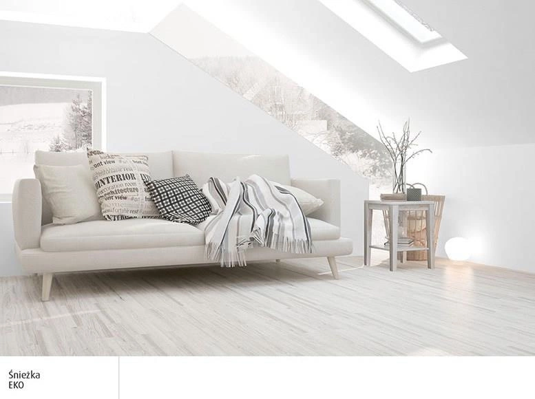 Farba do ścian i sufitów akrylowa ŚNIEŻKA EKO biała mat 3l