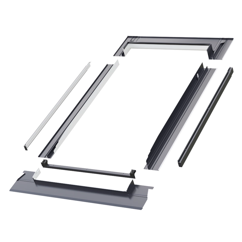 Kołnierz do okna dachowego Fakro ESV-AX00 RAL 7016 55x70 do pokryć płaskich