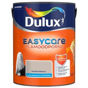 Farba do ścian i sufitów lateksowa Dulux EasyCare Zawsze beżowy mat 5L