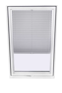 Roleta wewnętrzna do okna dachowego SKYFENS SkyVER plisowana  SKYLIGHT PREMIUM AP 404 114x118