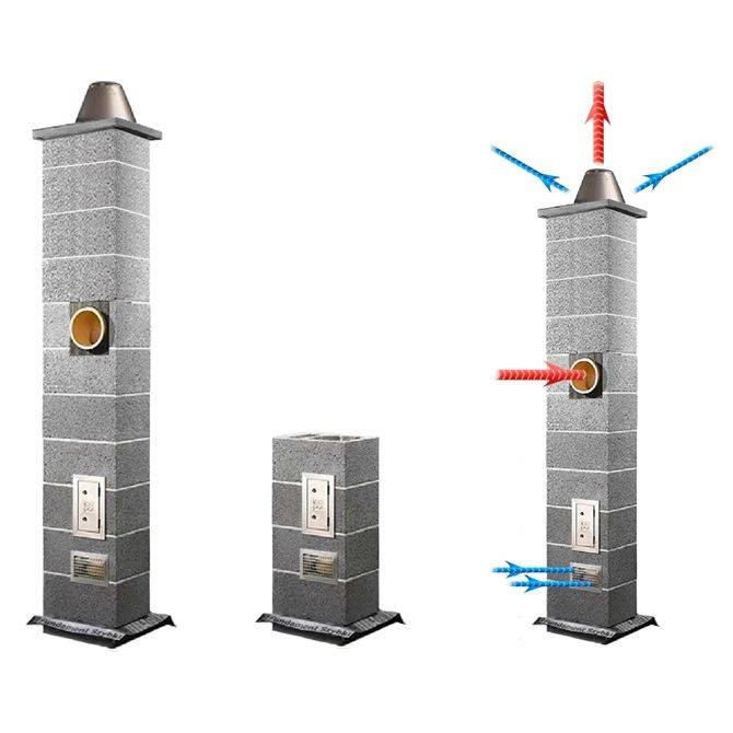 Komin ceramiczny SCHIEDEL Wulkan CI-EKO 8m fi200 z pojedynczą wentylacją uniwersalny