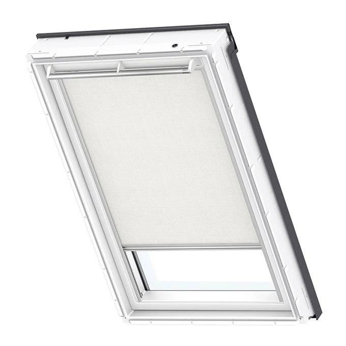 Roleta wewnętrzna do okna dachowego VELUX RFL FK06 1028S 66x118 rozpraszająca manualna