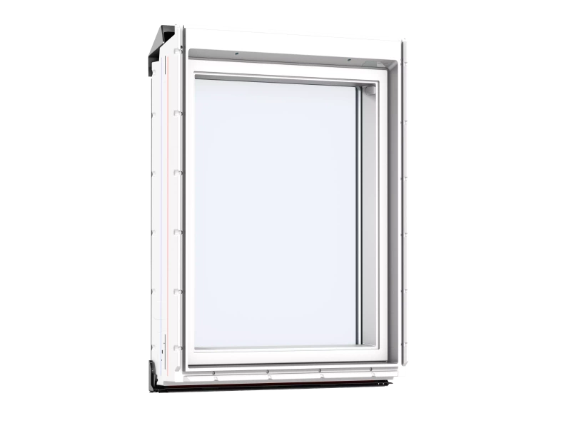 Okno dachowe kolankowe Velux VIU SK38 0070 114x137 2-szybowe drewniano-poliuretanowe