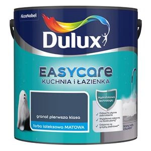 Farba do kuchni i łazienki lateksowa Dulux EasyCare Kuchnia i Łazienka Granat pierwsza klasa mat 2,5L