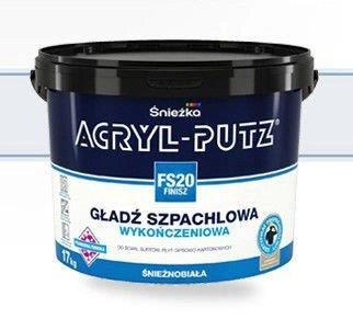 Wykończeniowa masa szpachlowa ACRYL-PUTZ FS20 FINISZ 1,5 kg