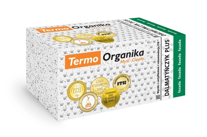 Styropian elewacyjny TERMO ORGANIKA Dalmatyńczyk Plus 042 gr. 26 cm