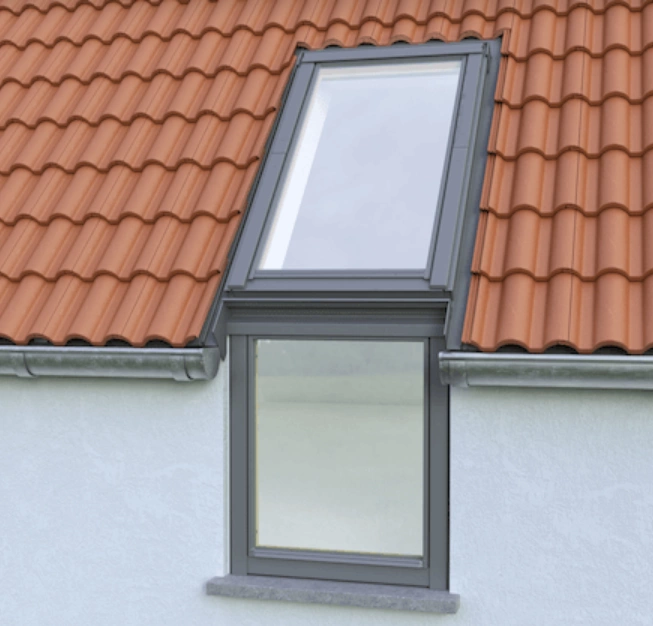 Okno dachowe DAKEA VERTICA ENERGY 78x60 nieotwierane 3-szybowe