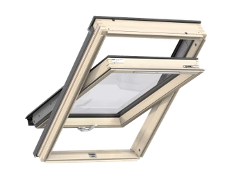 Okno dachowe Velux GLL MK08 1064B RAL 7043 78x140 3-szybowe drewniane
