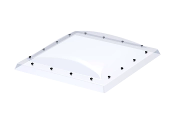 Kopuła do dachu płaskiego Velux ISD 090090 0000 90x90 akrylowa przezroczysta