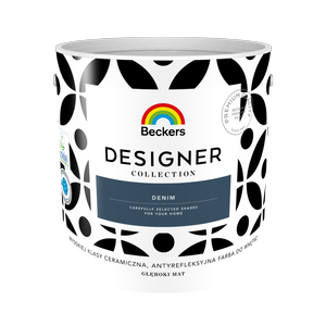 Farba do ścian i sufitów ceramiczna BECKERS Designer Collection Denim mat 2,5l