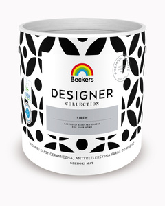 Farba do ścian i sufitów ceramiczna BECKERS Designer Collection Siren mat 2,5l