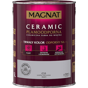 Farba do ścian i sufitów ceramiczna MAGNAT Ceramic jaspis picasso C53 mat 5l