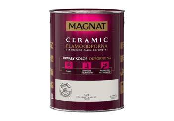 Farba do ścian i sufitów ceramiczna MAGNAT Ceramic zgaszony kalcyt C69 mat 5l