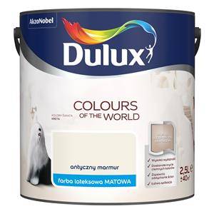 Farba do ścian i sufitów lateksowa Dulux Kolory Świata Antyczny Marmur mat 2,5L