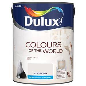 Farba do ścian i sufitów lateksowa Dulux Kolory Świata Garść Muszelek mat 5L