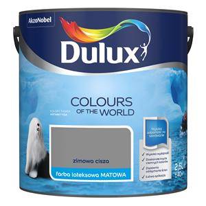 Farba do ścian i sufitów lateksowa Dulux Kolory Świata Zimowa Cisza mat 2,5L