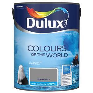 Farba do ścian i sufitów lateksowa Dulux Kolory Świata Zimowa Cisza mat 5L