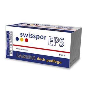 Styropian podłogowy SWISSPOR  LAMBDA MAX EPS 80 031 gr. 24 cm