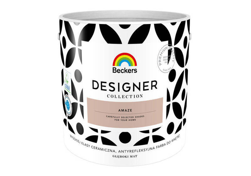 Farba do ścian i sufitów ceramiczna BECKERS Designer Collection Amaze mat 2,5l