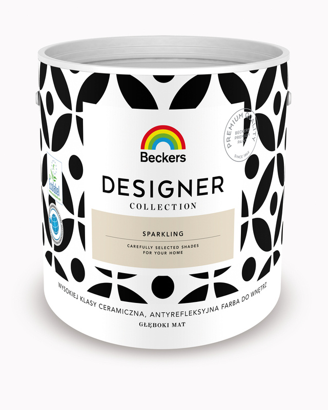 Farba do ścian i sufitów ceramiczna BECKERS Designer Collection Sparkling mat 2,5l