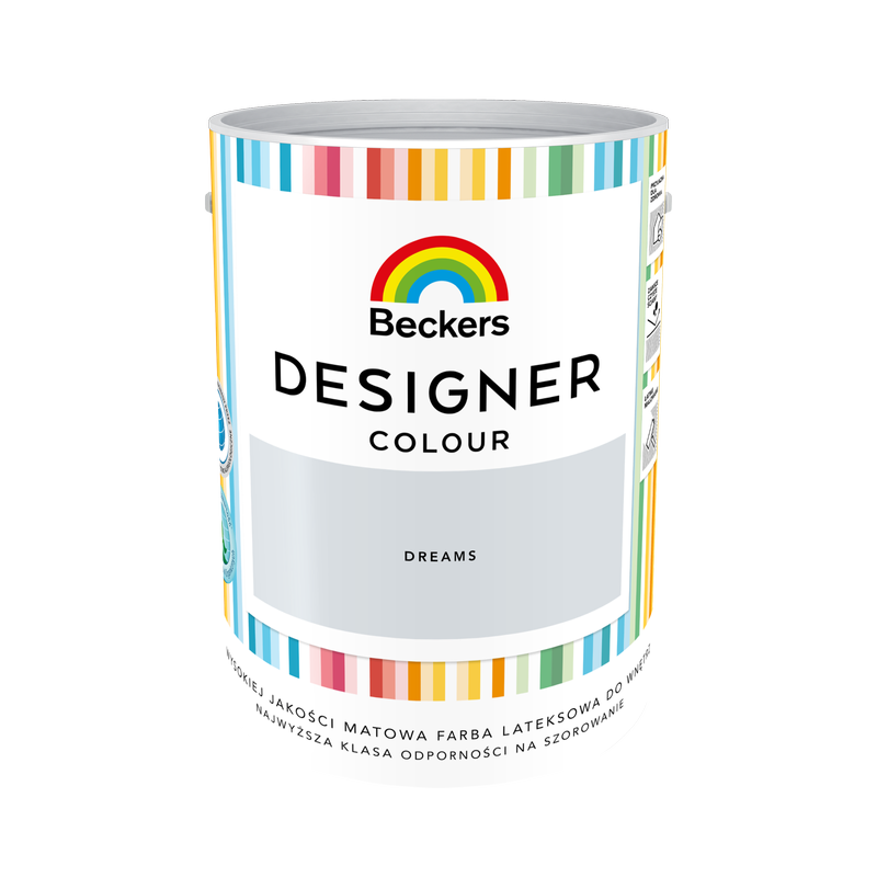 Farba do ścian i sufitów lateksowa BECKERS Designer Colour Dreams mat 5l