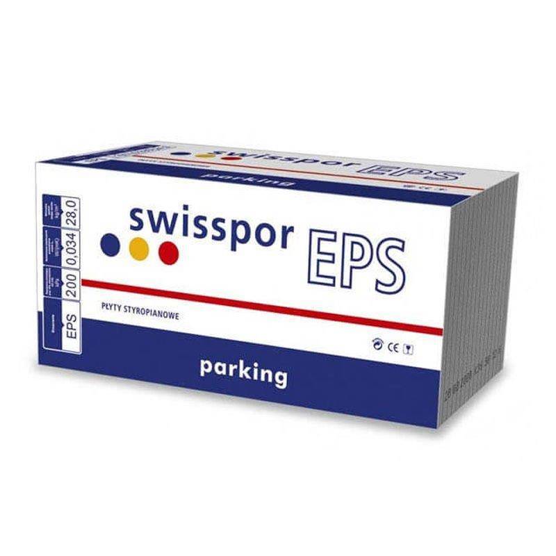 Styropian parkingowy 6 cm SWISSPOR EPS200 Biały 034